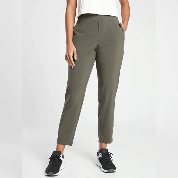 Athleta Brooklyn Ankle Pant - Mountain Olive
